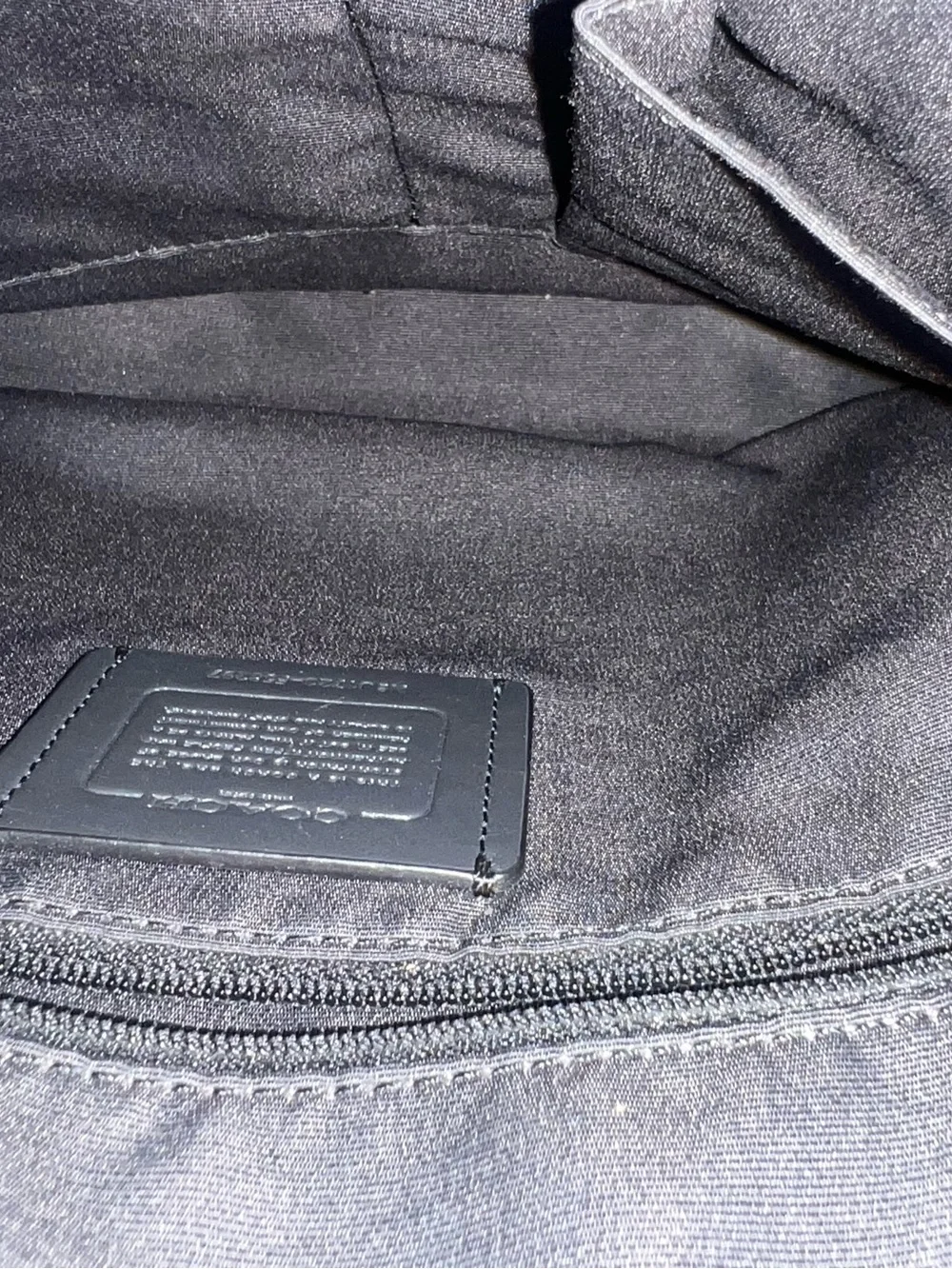 Coach Black Signature Crossbody Bag F29210 rarely used - Picture 9 of 16